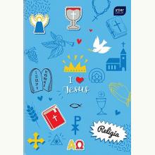 Zeszyt A5/60K kratka tematyczny Religia, 5902277180582 Zeszyt A5/60K kratka tematyczny Religia, 5902277180582