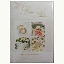 W Dniu Ślubu - serdeczne życzenia. Pamiątka ślubna, 5902340500385 W Dniu Ślubu - serdeczne życzenia. Pamiątka ślubna, 5902340500385