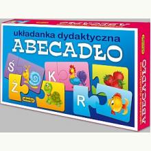 Układanka dydaktyczna - Abecadło (4+), 5902410003037