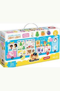 CzuCzu. Puzzle z dziurką. Lody! Lody! (2+)
