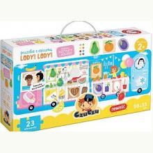 CzuCzu. Puzzle z dziurką. Lody! Lody! (2+), 5902983490418