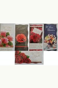 Karnet Urodziny DL + koperta MIx