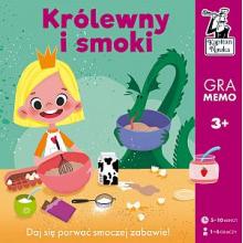 Królewny i smoki. Gra memo (3+), 5903699821848