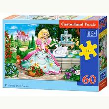 Puzzle 60 Księżniczka z łabędziem (5+), 5904438066056