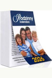 Kalendarz 2026 B7 Zdzierak Rodzinny