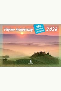 Kalendarz 2026 Rodzinny Piękne krajobrazy