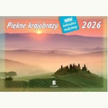 Kalendarz 2023 Rodzinny Piękne krajobrazy, 5904844530486