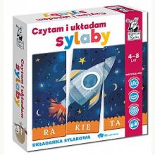 Kapitan Nauka. Czytam i układam sylaby... Rakieta, 5904905917058 Kapitan Nauka. Czytam i układam sylaby... Rakieta, 5904905917058