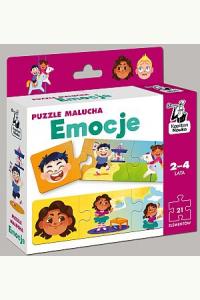 Kapitan Nauka. Emocje. Puzzle malucha (2-4 lata)