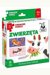 Kapitan Nauka. Zwierzęta. Pierwsze puzzle (12 mies.+)