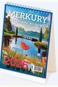 Kalendarz 2026 biurowy Merkury