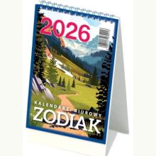 Kalendarz biurkowy 2021 pionowy mały Podróże , 5903641205061