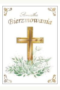 Karnet A5 Bierzmowanie - Krzyż