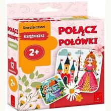 Połącz połówki Księżniczki (2+), 5905723442029