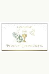 Zaproszenie Komunia (10szt)