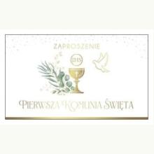 Zaproszenie Komunia (10szt), 5905815798768 K