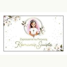 Zaproszenie Komunia (10szt), 5905815798782