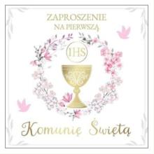 Zaproszenie Komunia (10szt), 5905815798881