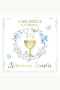 Zaproszenie Komunia (10szt)