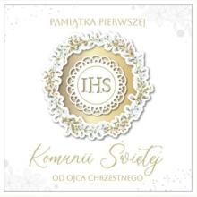 Pamiątka Pierwszej Komunii Świętej od Ojca Chrzestnego, 5905815799505 K