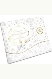 Pierwsza Komunia Święta. Tryptyk. Pamiątka od Ojca Chrzestnego