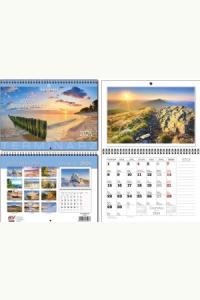 Kalendarz 2026 terminarz - Urocze polskie zakątki