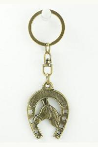 Brelok metalowy Podkowa