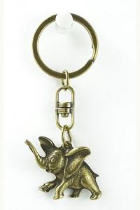 Brelok metalowy Słoń