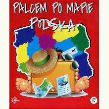 Palcem po mapie - Polska - Gra edukacyjna (7+), 5907438272106