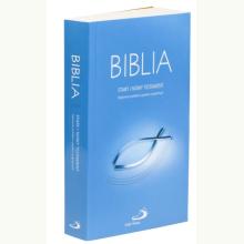 Biblia z rybką - niebieska z paginatorami (oprawa miękka), 5907564027342 K