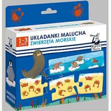 Układanki malucha. Zwierzęta morskie (1-3 lata), 5907608646614