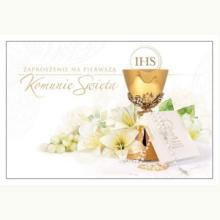 Zaproszenie na Pierwszą Komunię Świętą (10 szt), 5907736304325 Zaproszenie na Pierwszą Komunię Świętą (10 szt), 5907736304325