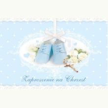 Zaproszenie Chrzest (10szt), 5907736308606 Zaproszenie Chrzest (10szt), 5907736308606