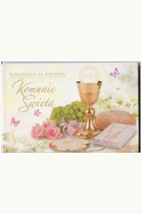 Zaproszenie na Pierwszą Komunię Świętą (10 szt)