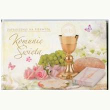 Zaproszenie na Pierwszą Komunię Świętą (10 szt), 5907736304325 Zaproszenie na Pierwszą Komunię Świętą (10 szt), 5907736304325