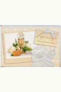 Zaproszenie na Pierwszą Komunię Świętą (10 szt)