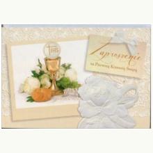 Zaproszenie na Pierwszą Komunię Świętą (10 szt), 5907736304325