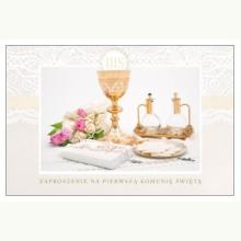 Zaproszenie na Pierwszą Komunię Świętą (10 szt), 5907736304325
