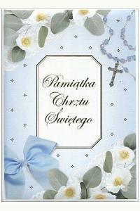 Pamiątka Chrztu Świętego (chłopiec)
