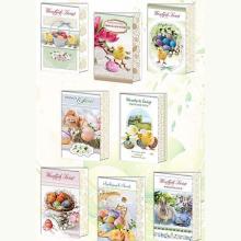 Karnet B6 Wielkanoc świecki mix, 5907786920506