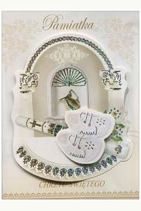 Karnet B6 z naklejkami holograficznymi Chrzest