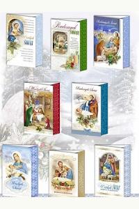 Karnet B6 Boże Narodzenie z marginesem religijny mix