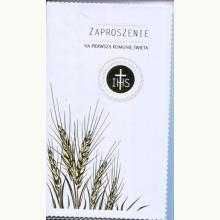  Zaproszenie na Pierwszą Komunię Świętą (10 szt), 5908312144496