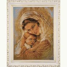 Obraz Haftowany Matka Boża z dzieciątkiem 22x27,5, 5908451962234 K