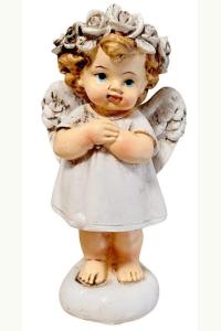 Figurka Aniołek złożone rączki 8cm