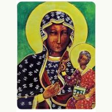 Magnes Matka Boża Częstochowska 10x7cm, 5908451965914 K