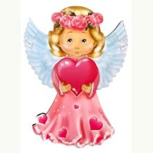 Magnes Aniołek różowy, 5908451966492 K