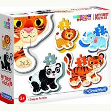 Moje Pierwsze Puzzle. Dzikie Zwierzęta (2+), 8005125208104