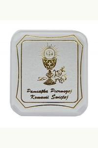 Pudełko na różaniec - komunijne