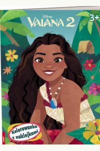 Vaiana 2. Kolorowanka z naklejkami